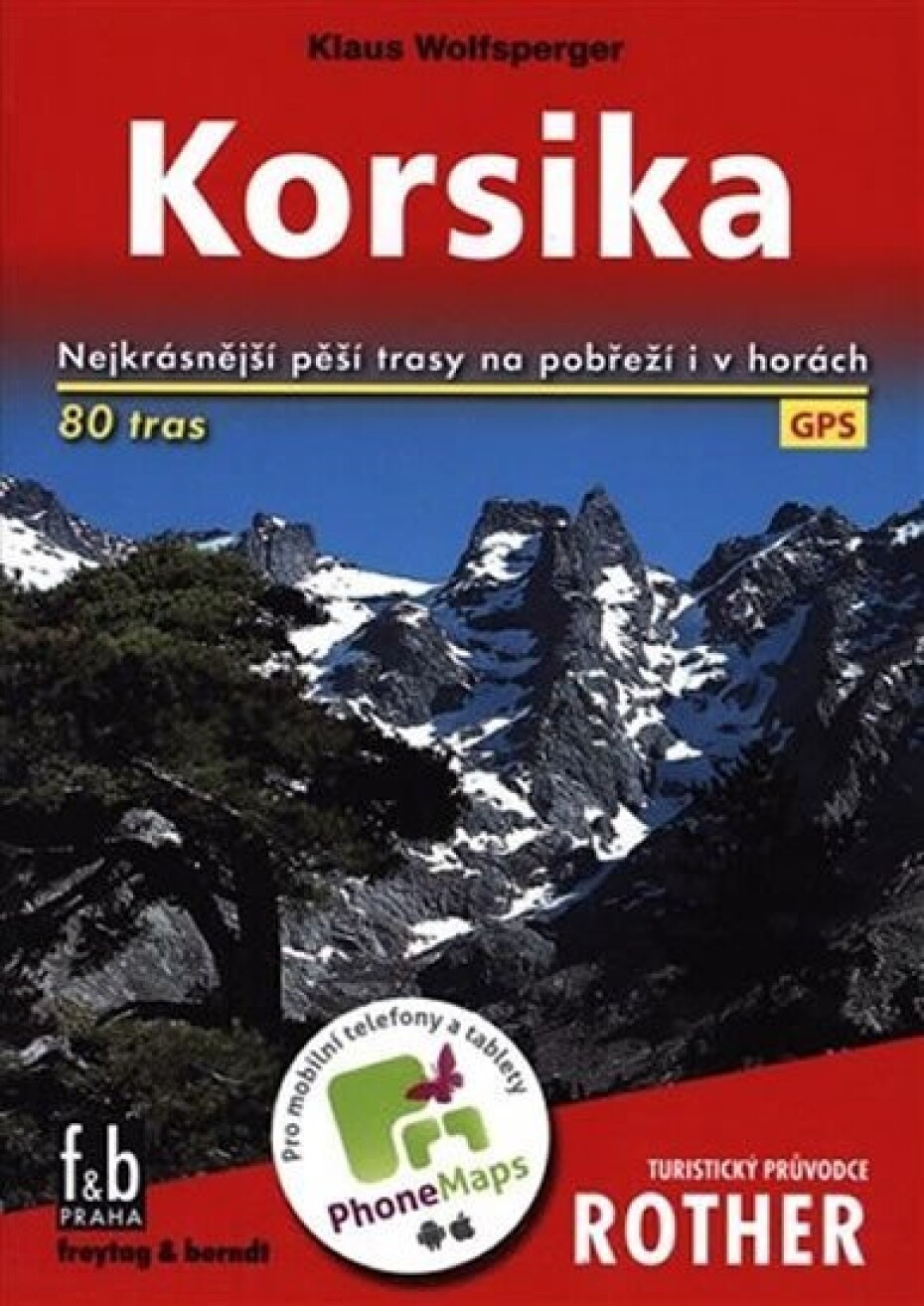 WF 4 Korsika - Rother (80 pěších tras) / turistický průvodce - Mirko Křivánek - main (0)