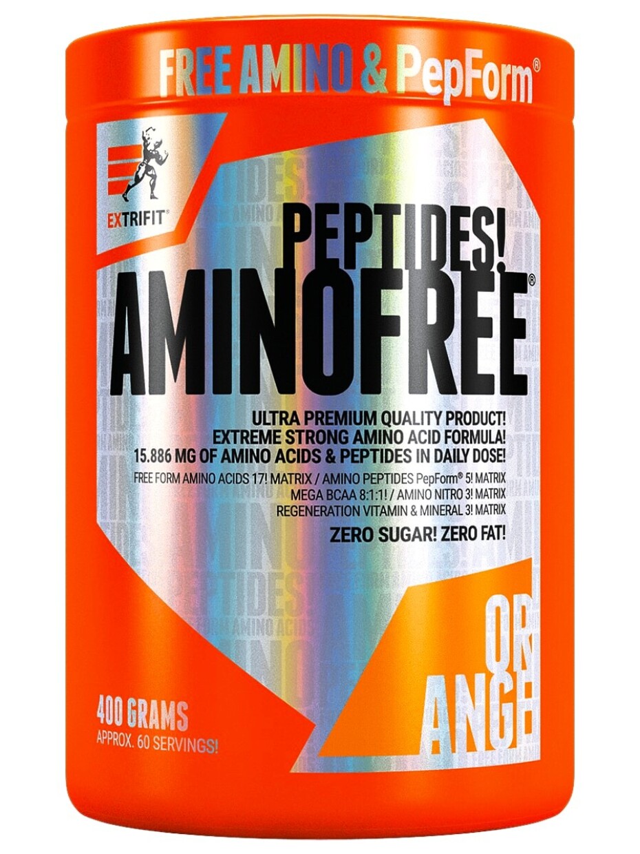 Extrifit Aminofree Peptides 400 g pomeranč - main (0)