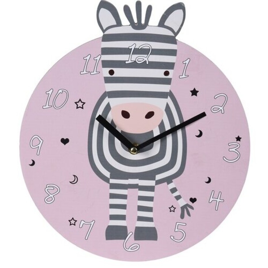 Nástěnné hodiny Zebra, pr. 28 cm - main (0)