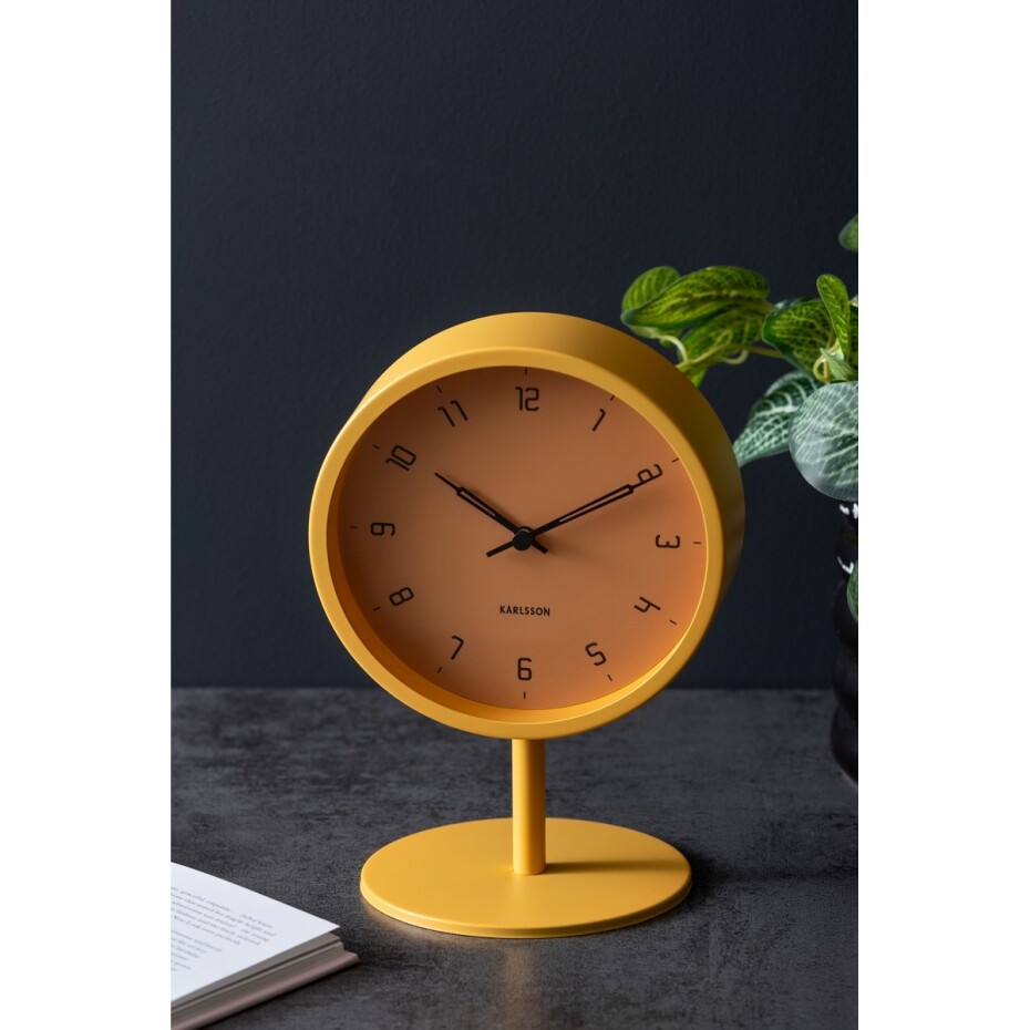 Karlsson 5951YE designové stolní hodiny 23 cm - main (1)