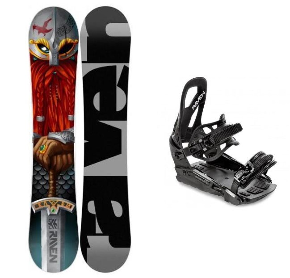 Raven Dwarf pánský snowboard + Raven S230 Black vázání - main (0)