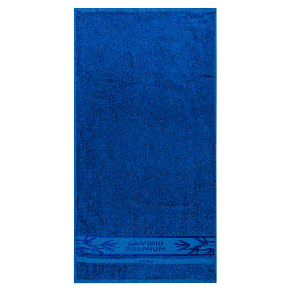 4Home Sada Bamboo Premium osuška a ručník modrá, 70 x 140 cm, 50 x 100 cm - main (1)