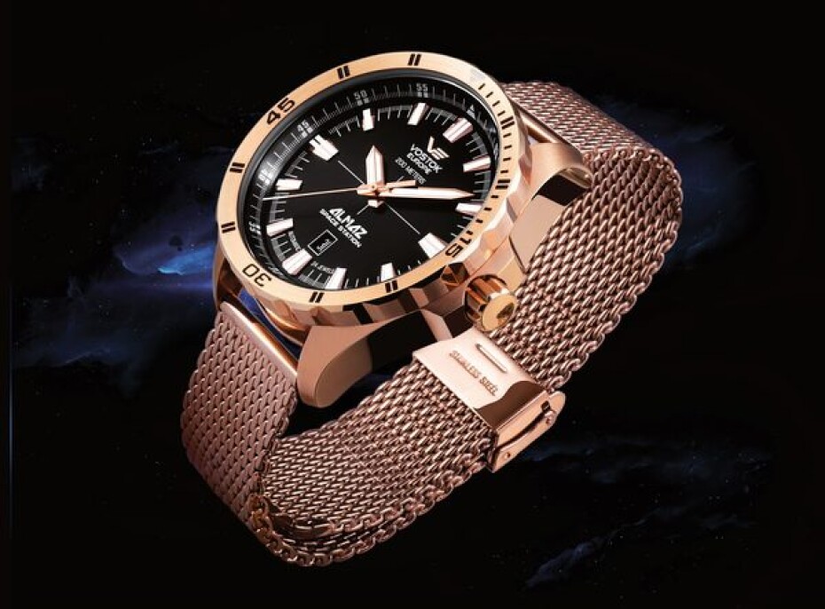 Vostok Europe Almaz Automatic Line NH35A/320B259 - Silikonový řemínek - main (5)