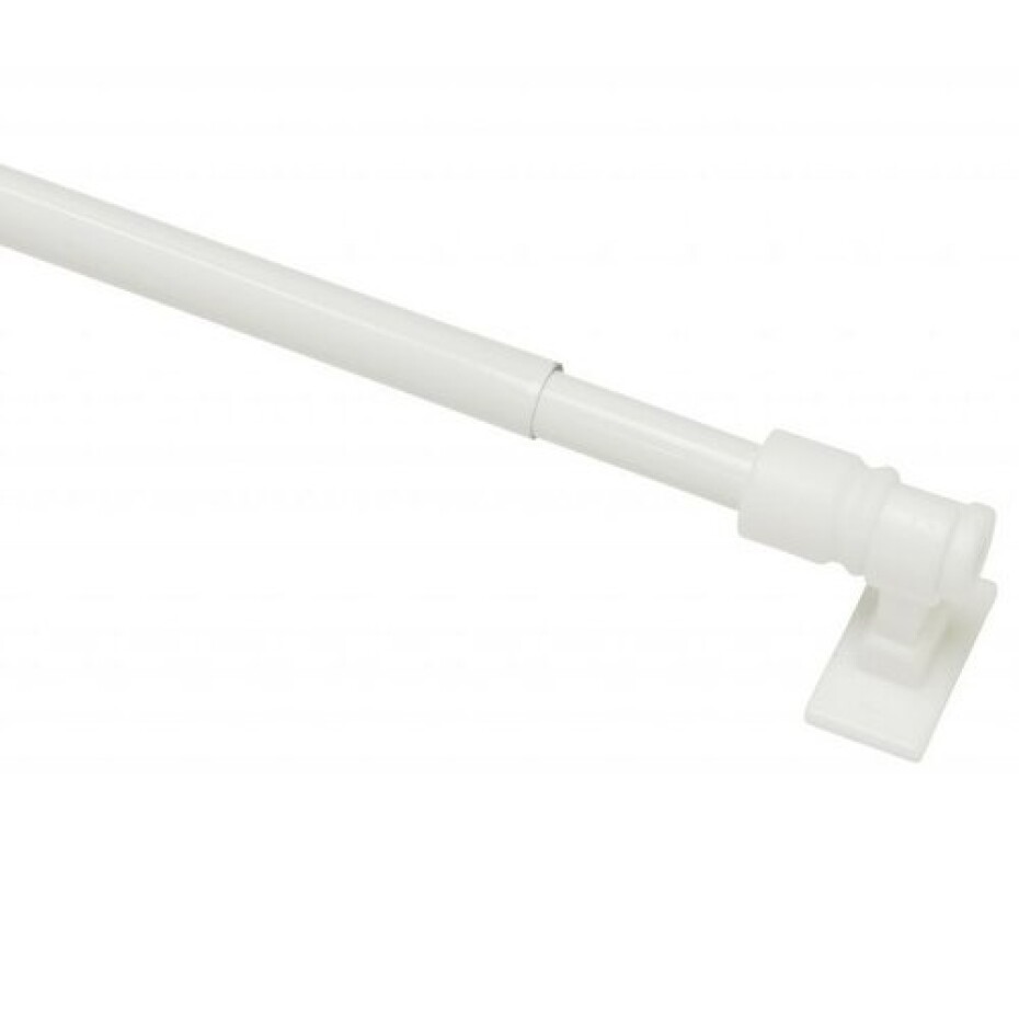 Kavárenská tyčka roztažitelná 12 mm bílá, 55 - 85 cm - main (0)