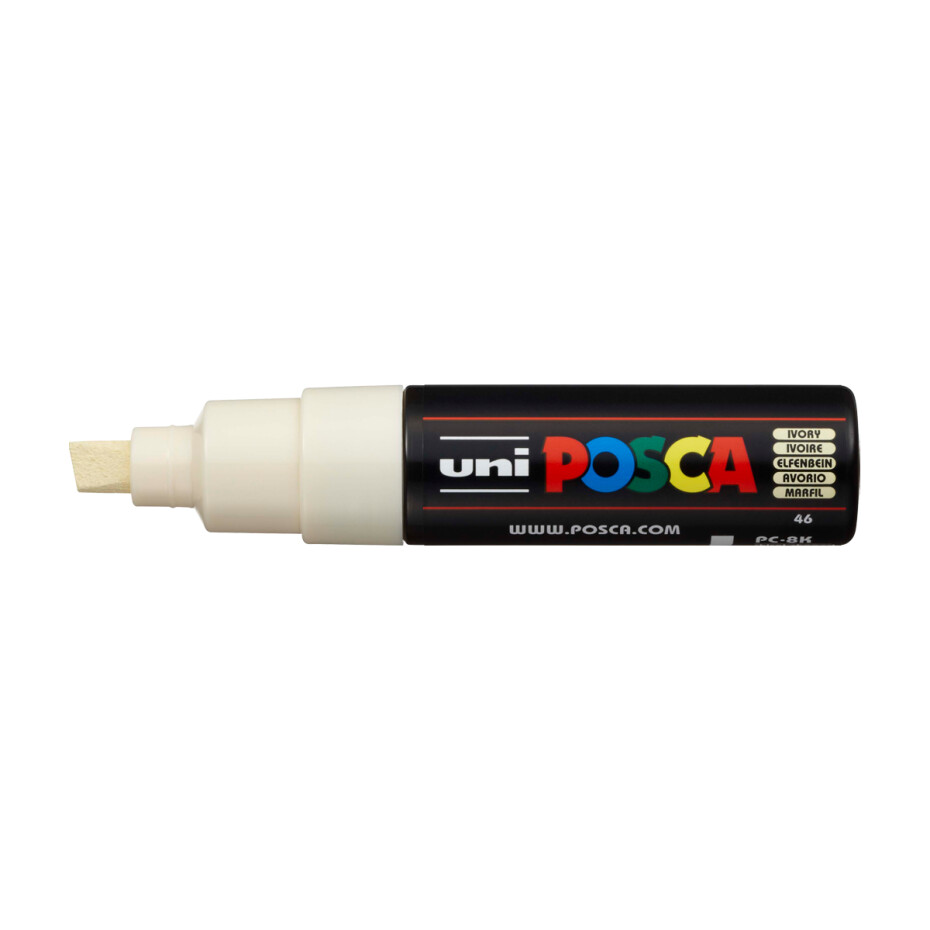 Posca popisovač PC-8K, 8 mm, smetanová (46) - main (0)