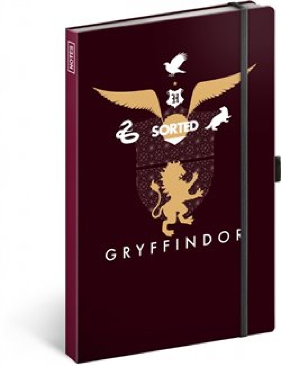 Presco group Zápisník Harry Potter Gryffindor Sorted A5 - main (0)
