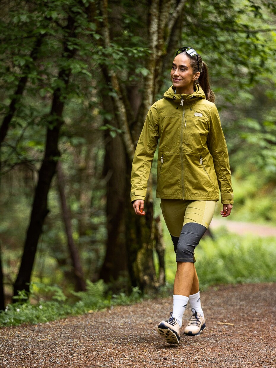 Dámské legíny Bergans  Fløyen V2 3/4 W Pants Olive Green S - main (9)