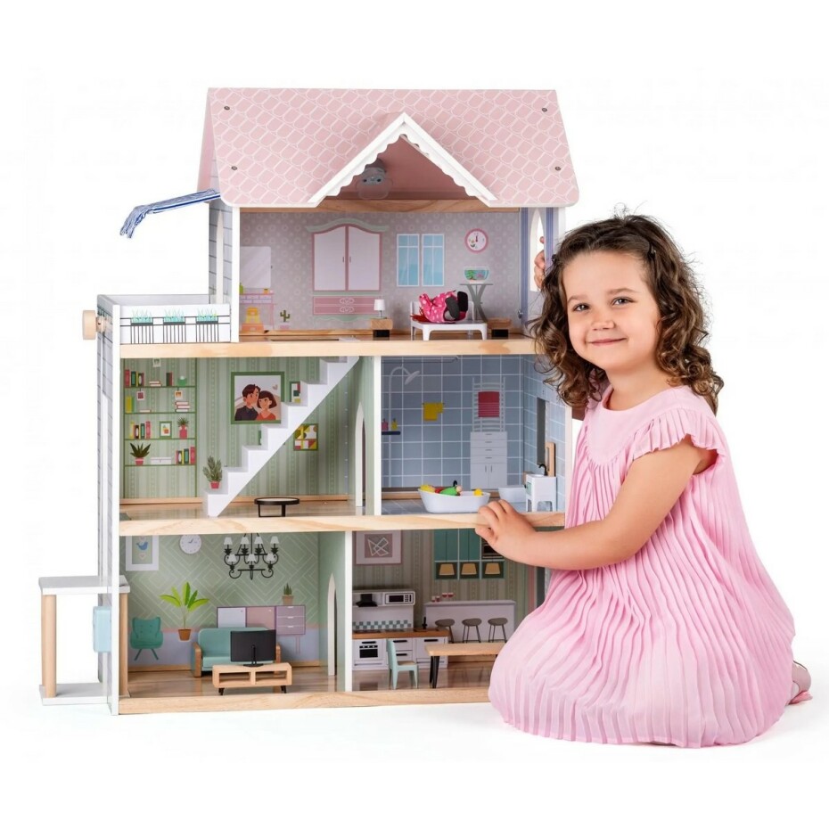 Woody Domeček pro panenky Molly, 63,5 x 31 x 80 cm - main (0)
