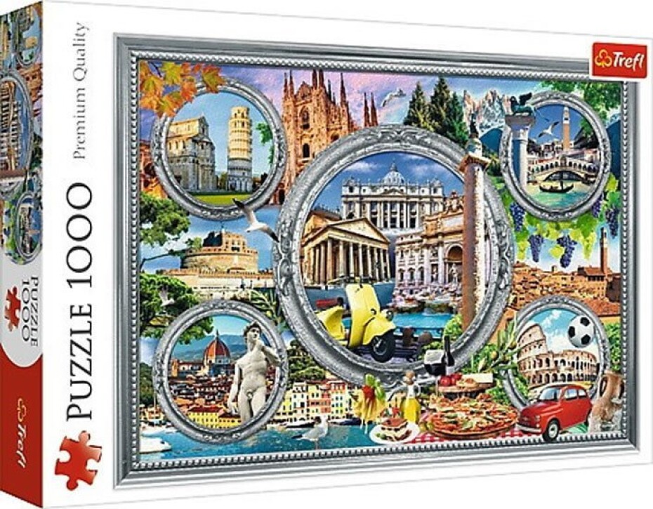 Trefl Puzzle Dovolená v Itálii / 1000 dílků - main (0)