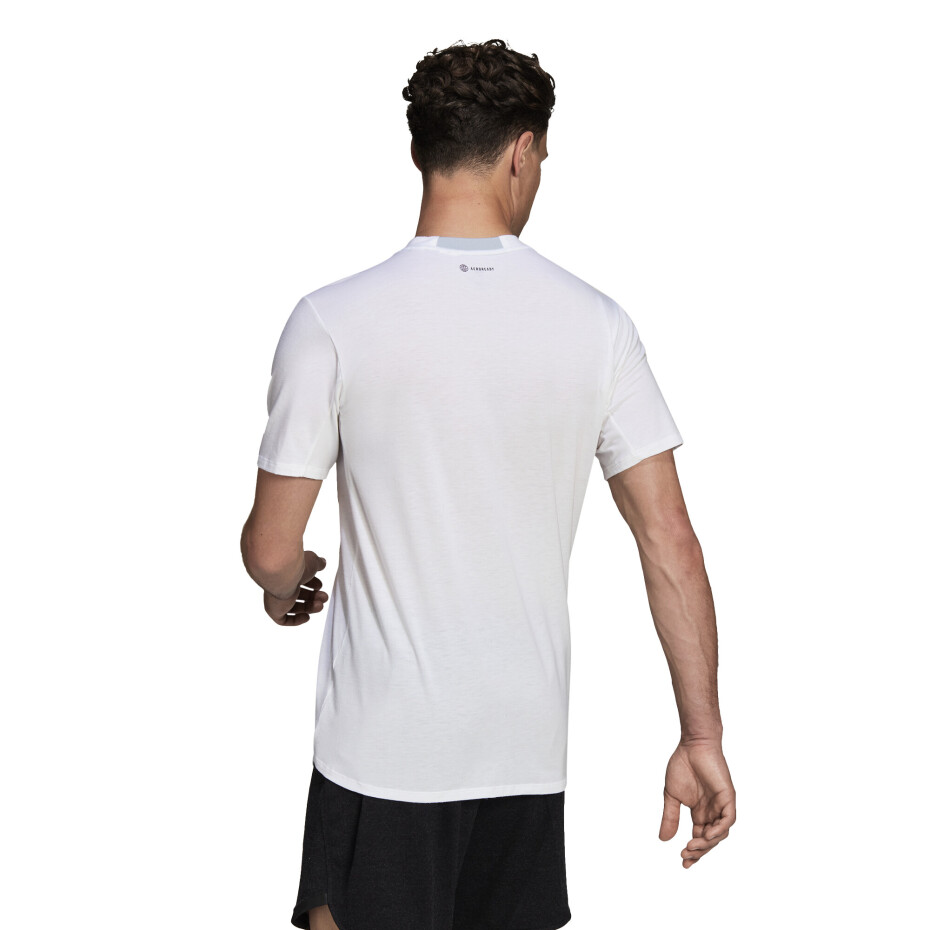Pánské tričko adidas  Designed For Training Tee White S - main (2)