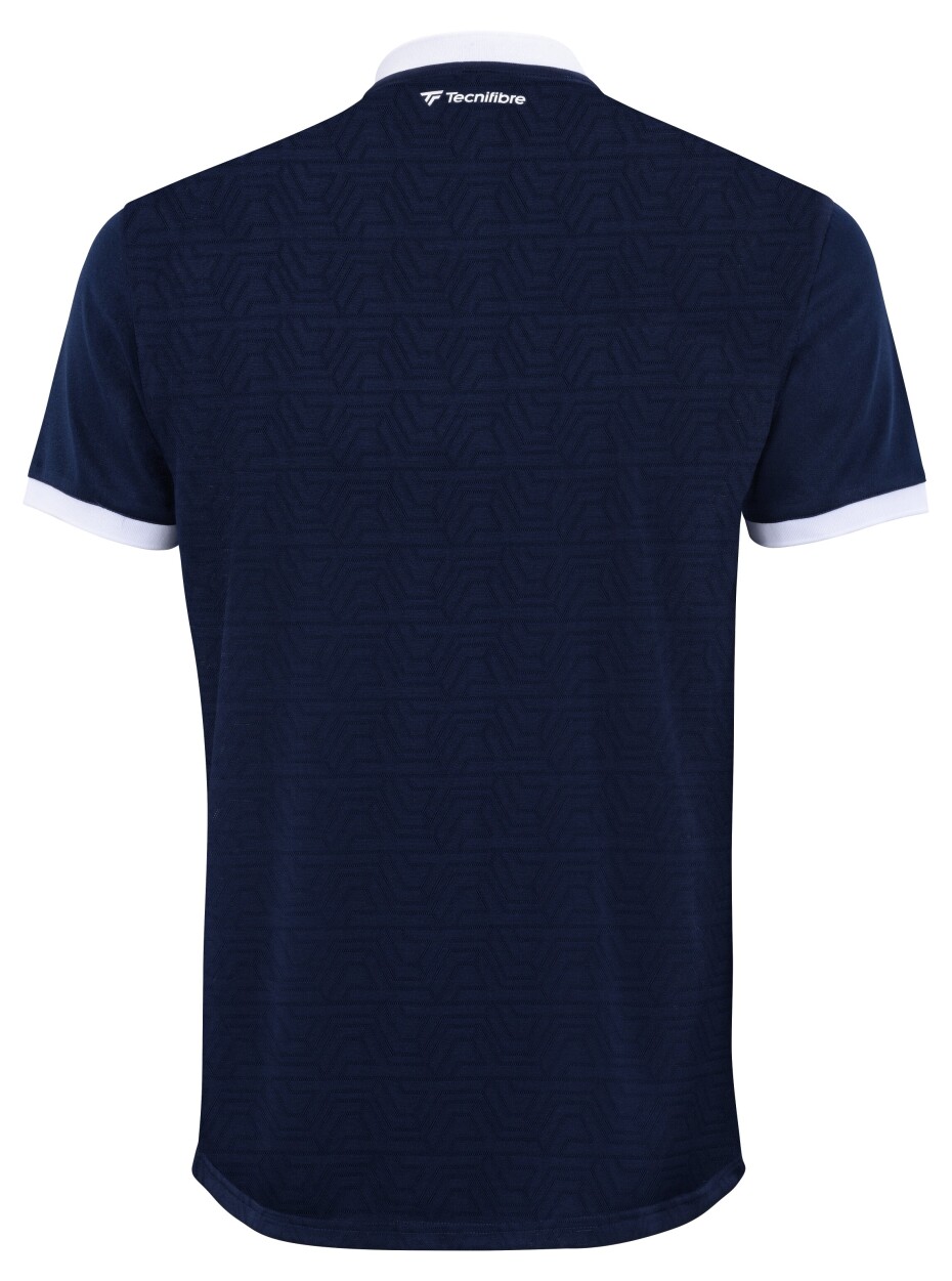 Tecnifibre Team Mesh Polo marine - main (1)