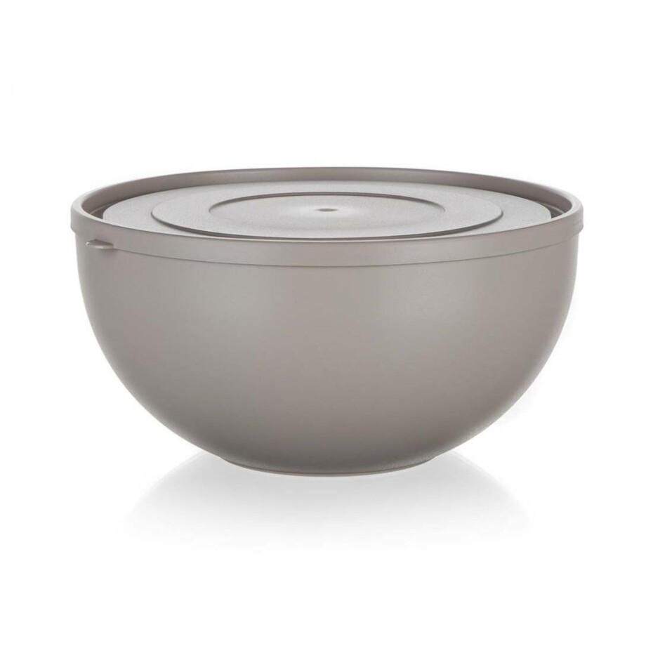 BANQUET Miska plastová s víkem CULINARIA průměr 24,7 cm 4 l, Latte    - main (0)