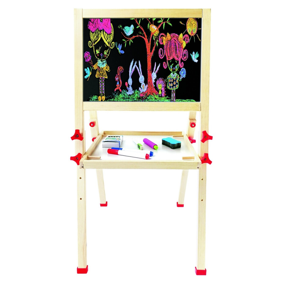 Bino Magnetická oboustranná tabule, 80 x 40 x 42 cm - main (3)