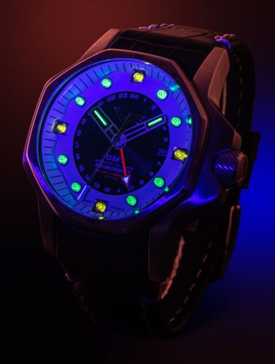 Vostok Europe Atomic Age Fermi Line NH34-640A702 - Bílý silikonový řemínek - main (6)