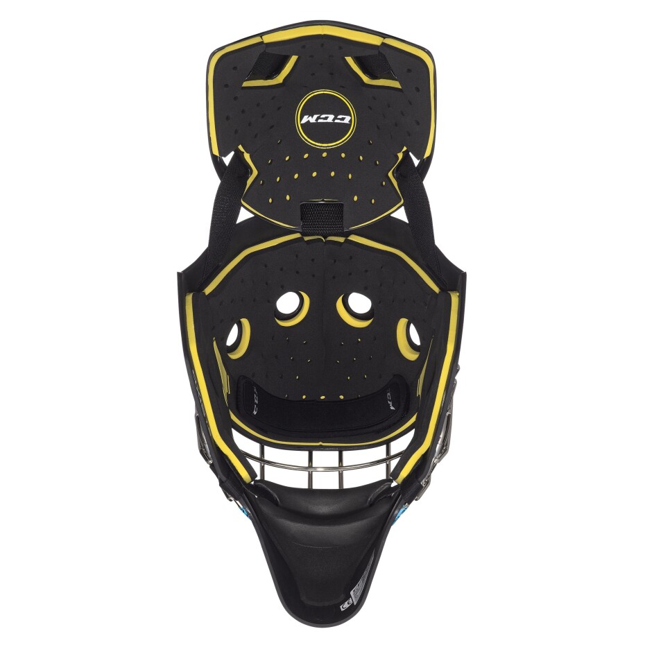 Brankářská hokejová maska CCM Axis 1.5 Žák (youth) OS (49-54 cm), bílá - main (17)