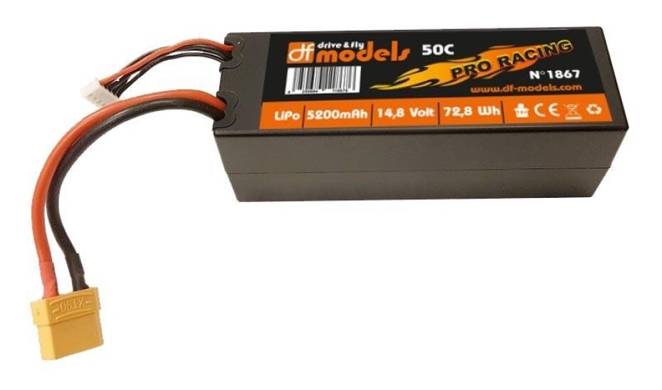 DF models LiPo 4S 14,8 V / 5200 mAh - 50C - main (0)