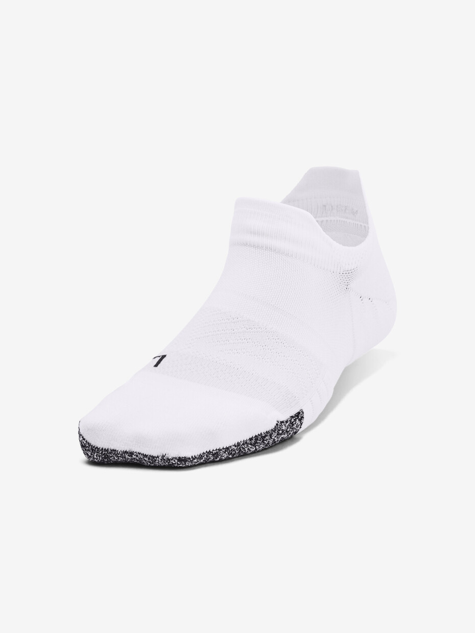 Under Armour UA Breathe 2 No Show Tab dámské ponožky 2 páry Bílá - main (3)