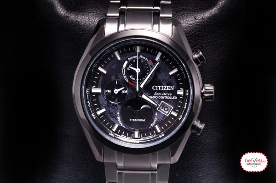 Citizen Eco-Drive Radio Controlled Tsukiyomi Moonphase Super Titanium BY1018-80E - main (6)