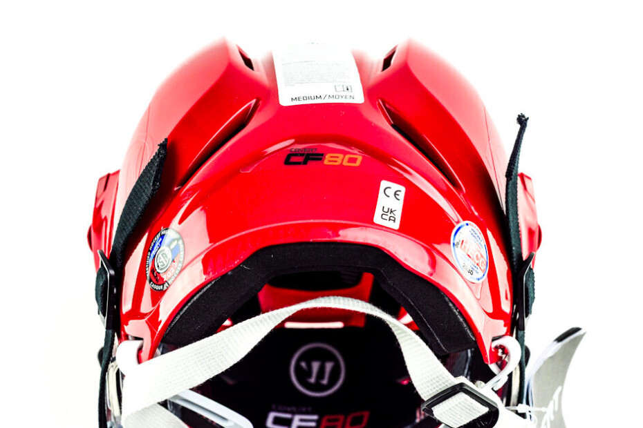 Hokejová helma Warrior Covert CF 80 Combo Red Senior L - main (5)