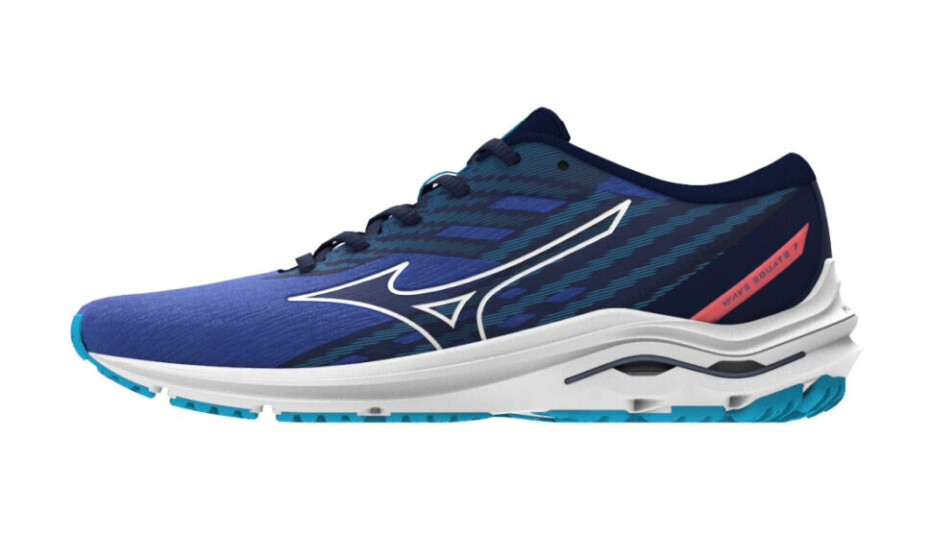 Dámská běžecká obuv Mizuno Wave Equate 7 Dazzling Blue/White/Neon Flame  UK 7,5 - main (0)