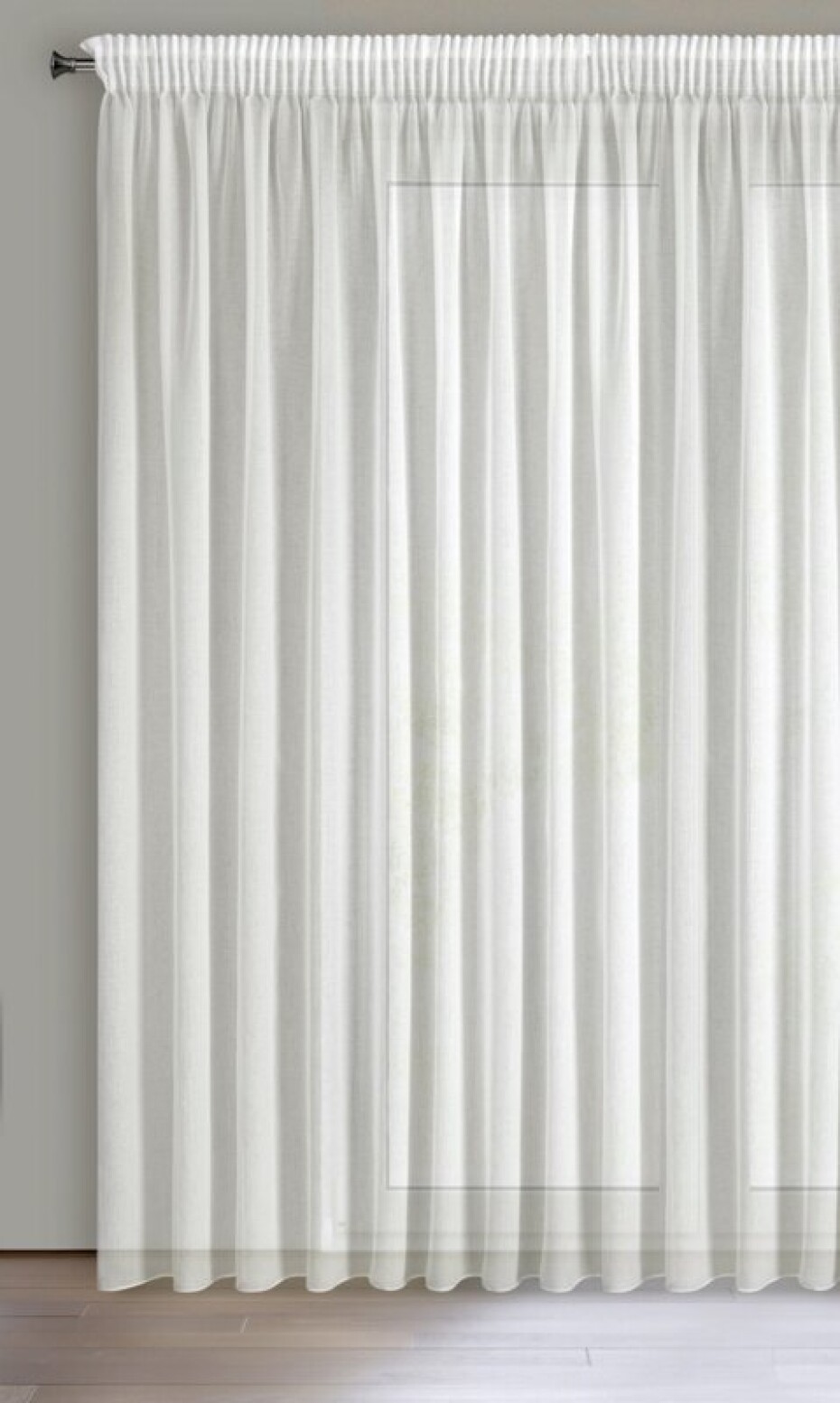 ArtFir Záclona MARGO P | bílá 300 x 270 cm - main (2)
