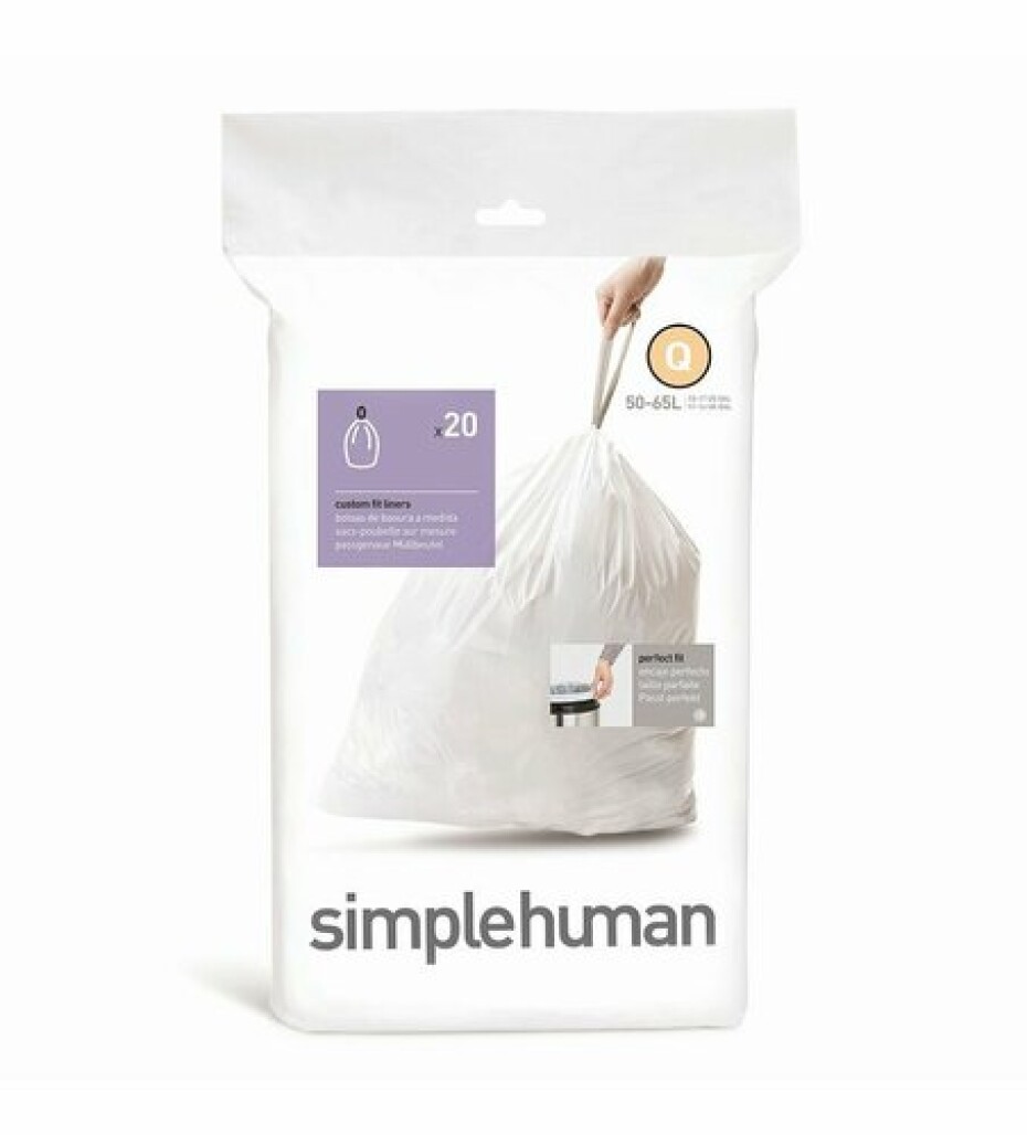 Simplehuman Sáčky do odpadkového koše Q 50-65 l, 20 ks - main (0)