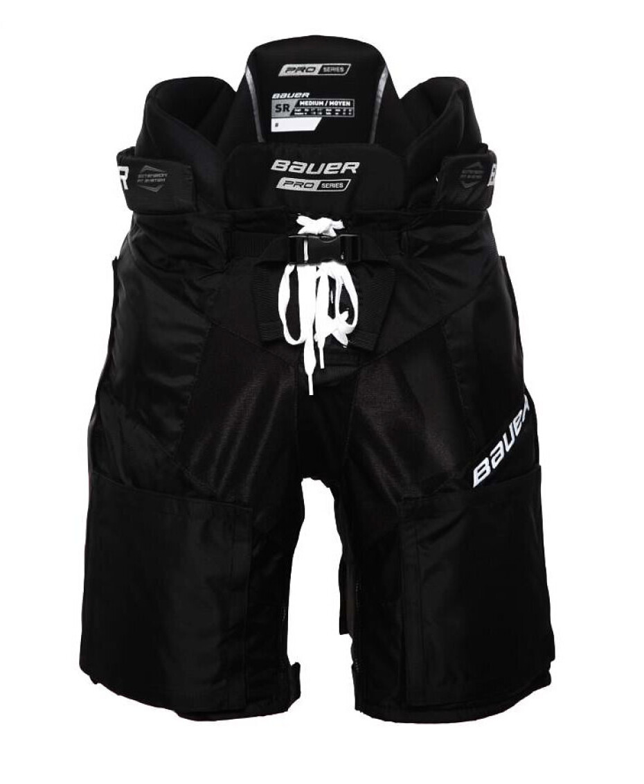 Hokejové kalhoty Bauer Pro Series Velcro Pant Black Senior L - main (1)