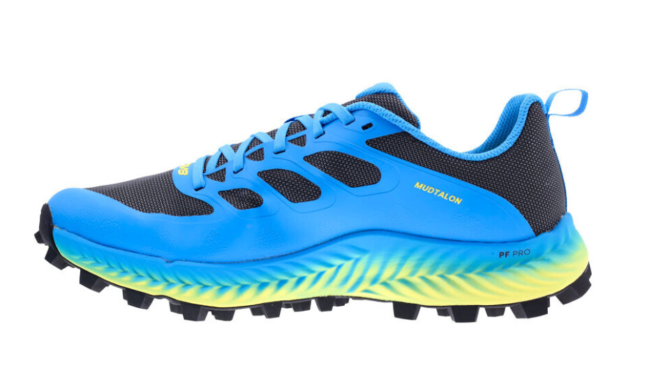 Pánská běžecká obuv Inov-8 Mudtalon M (Wide) Dark Grey/Blue/Yellow UK 9 - main (1)