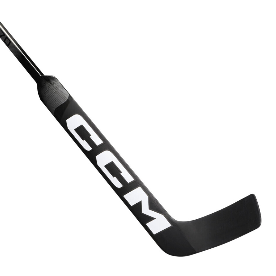 Kompozitová brankářská hokejka CCM Tacks XF 70 Black/Grey Senior 25 palců, R (obrácený gard) - main (6)