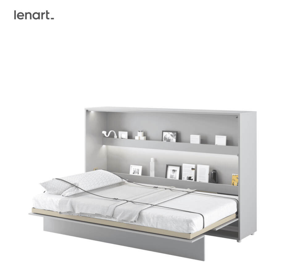 Dig-net nábytek Sklápěcí postel Lenart BED CONCEPT BC-05 | 120 x 200 cm Barva: Dub artisan - main (22)