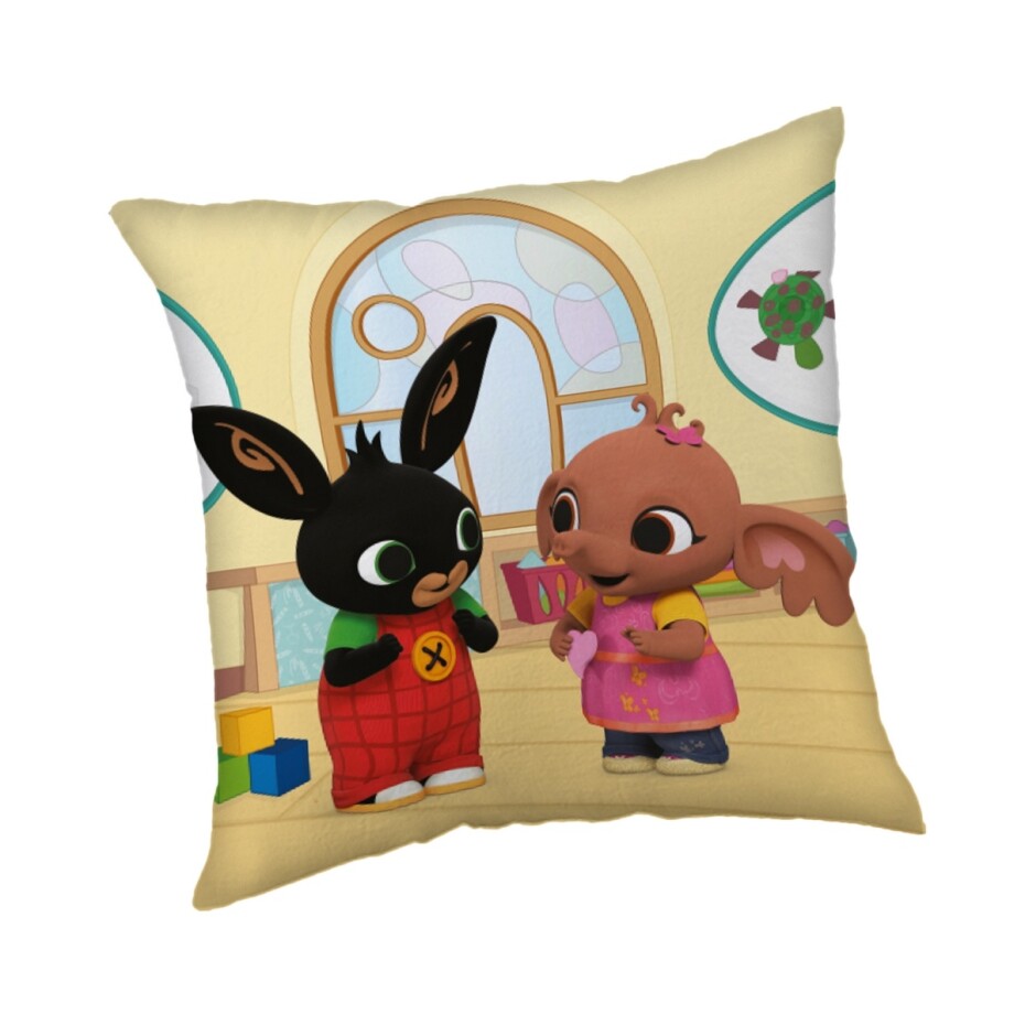 Jerry Fabrics Polštářek Králíček Bing 051, 40 x 40 cm - main (0)