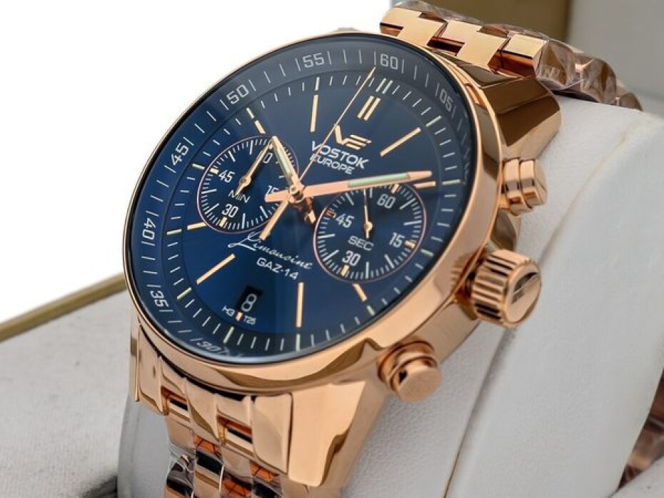 Vostok Europe GAZ-14 Limouzine Chrono Tritium 6S21/565B596B - main (1)
