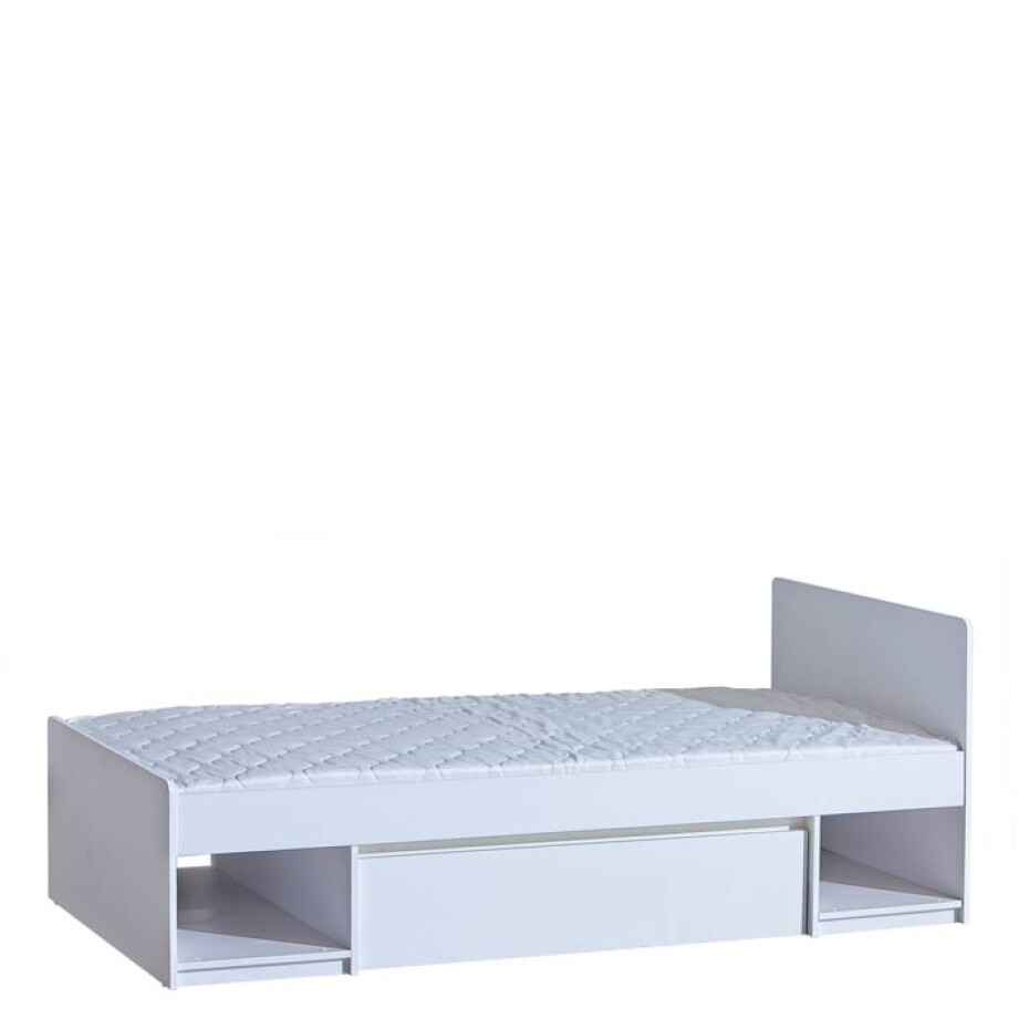 Dolmar Postel ARCHA AR9 | 90 x 195 cm Barva: dub wotan / bílá - main (1)