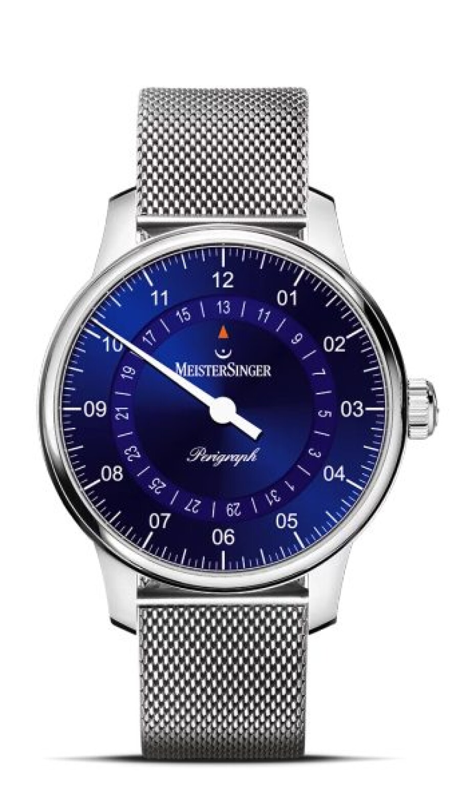 MeisterSinger Perigraph 38mm BM1108 - Kožený řemínek z hovězí kůže barvy cognac - main (3)