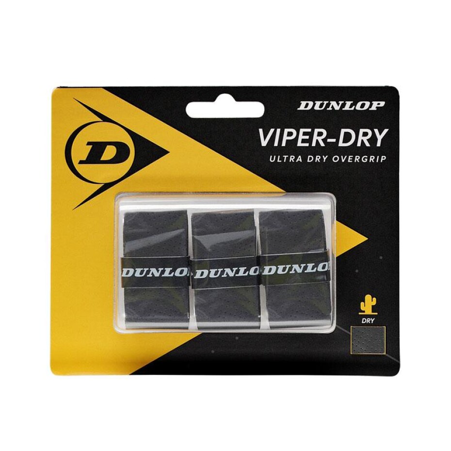 Tenis omotávky DUNLOP VIPERDRY overgrip černý - main (0)