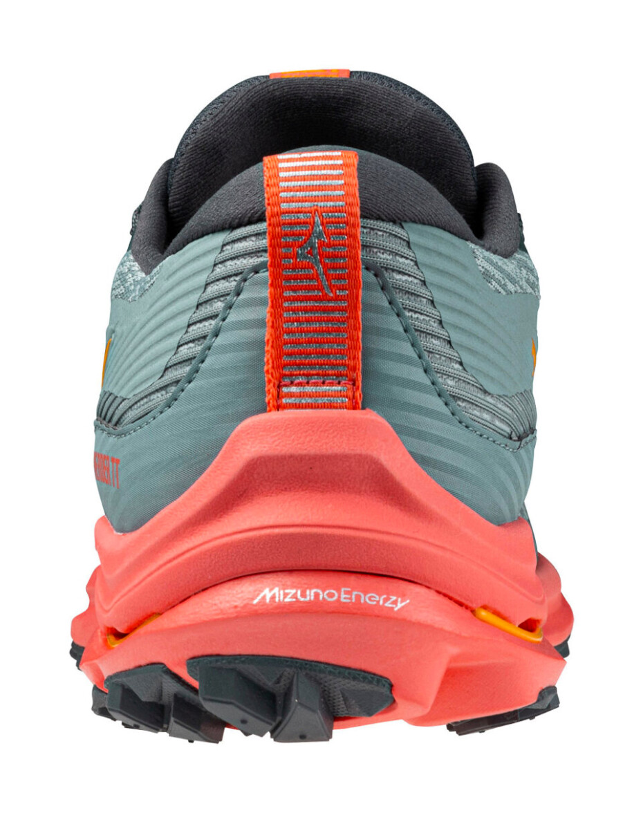Dámská běžecká obuv Mizuno  Wave Rider Tt Lead/Carrot Curl/Nasturtium  UK 4 - main (4)