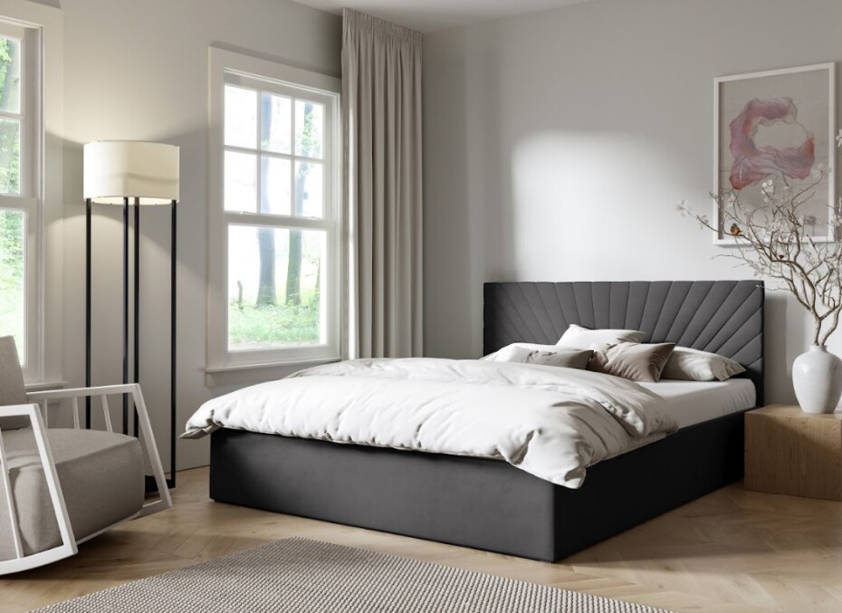 ArtPK Manželská postel LUCY 04 | 180 x 200 cm Barva: Trinity 19 - main (16)