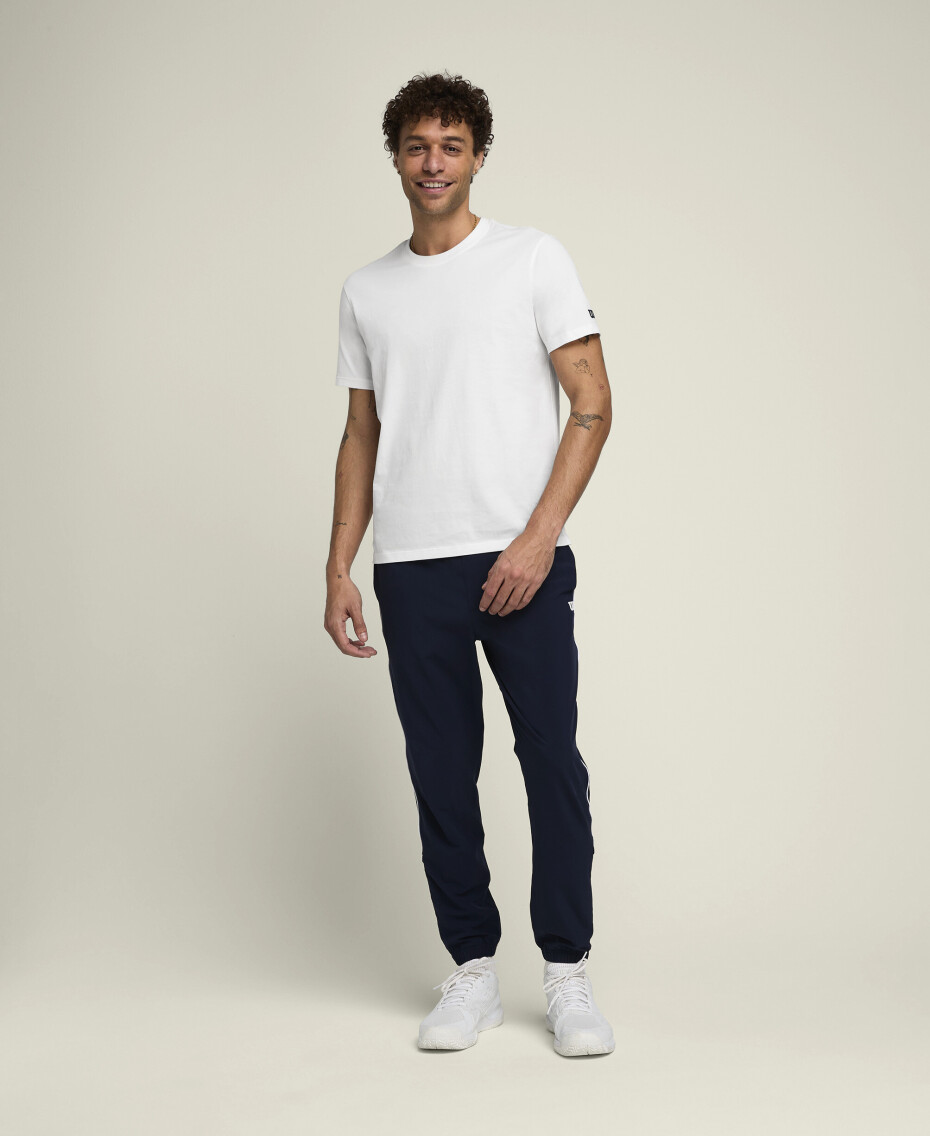 Pánské tričko Wilson  M Team Graphic Tee Bright White S - main (2)