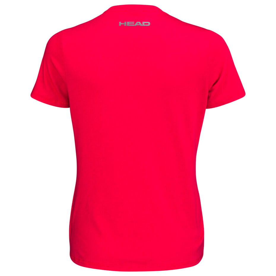 Dámské tričko Head  Club Basic T-Shirt Women Magenta S - main (1)