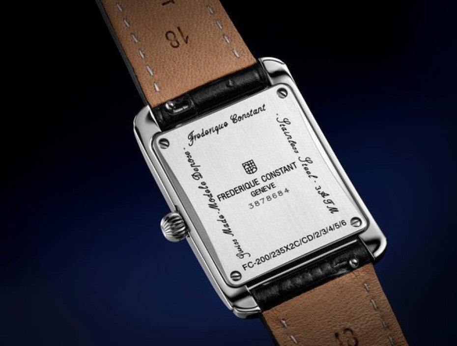Frederique Constant Classics Carrée Small Seconds Quartz FC-235S2C6 - main (3)