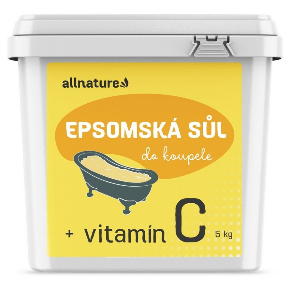 Allnature Epsomská sůl Vitamín C, 5 kg - main (0)