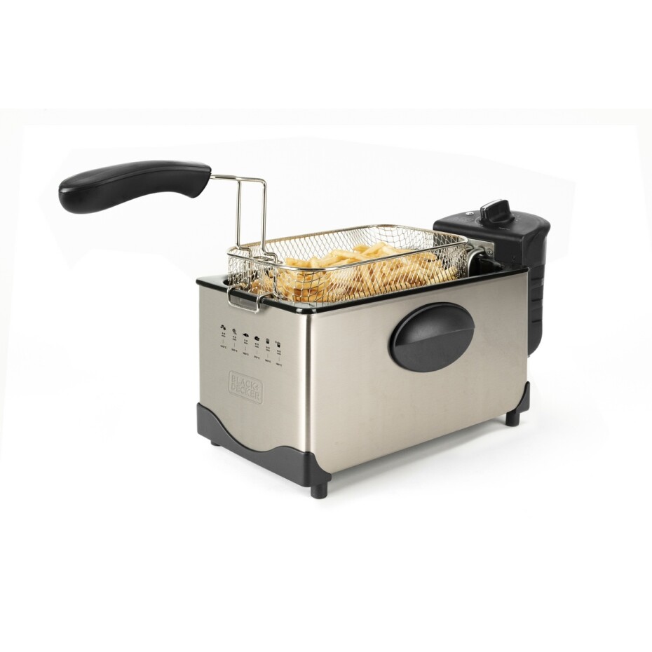 Black+Decker BXDF2100E Fritéza, Nerez - main (2)