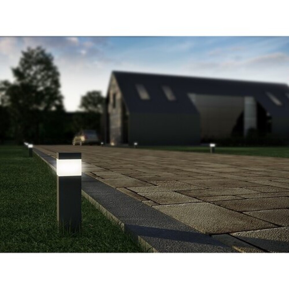 Panlux NOS-E14 Zahradní svítidlo s pohybovým senzorem Gard antracit, 60 W - main (1)