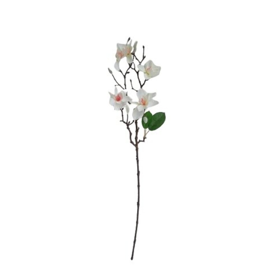 Umělá větvička Magnolie bílá, 64 cm - main (0)