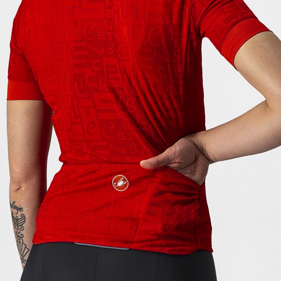 Dámský cyklistický dres Castelli  Promessa Jacquard - main (4)