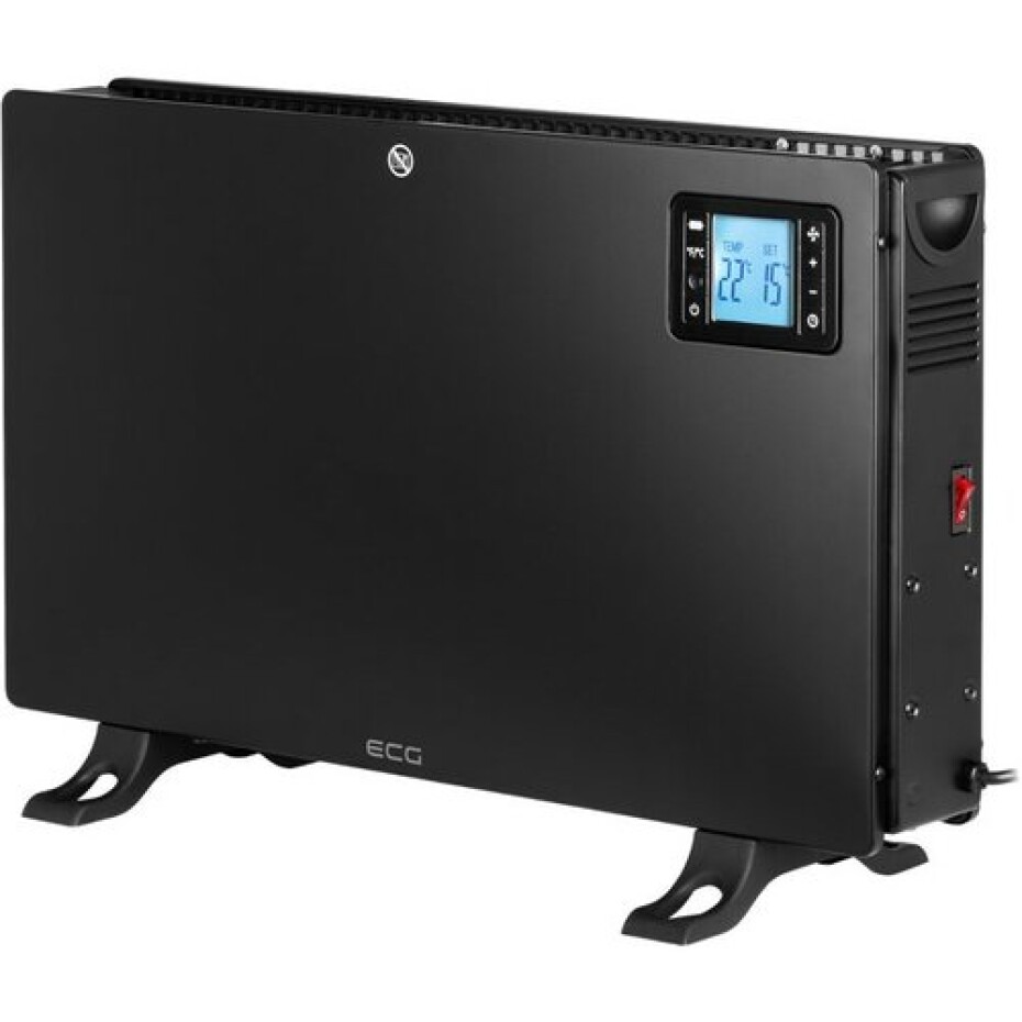 ECG TK 2080 DR Black horkovzdušný konvektor - main (0)