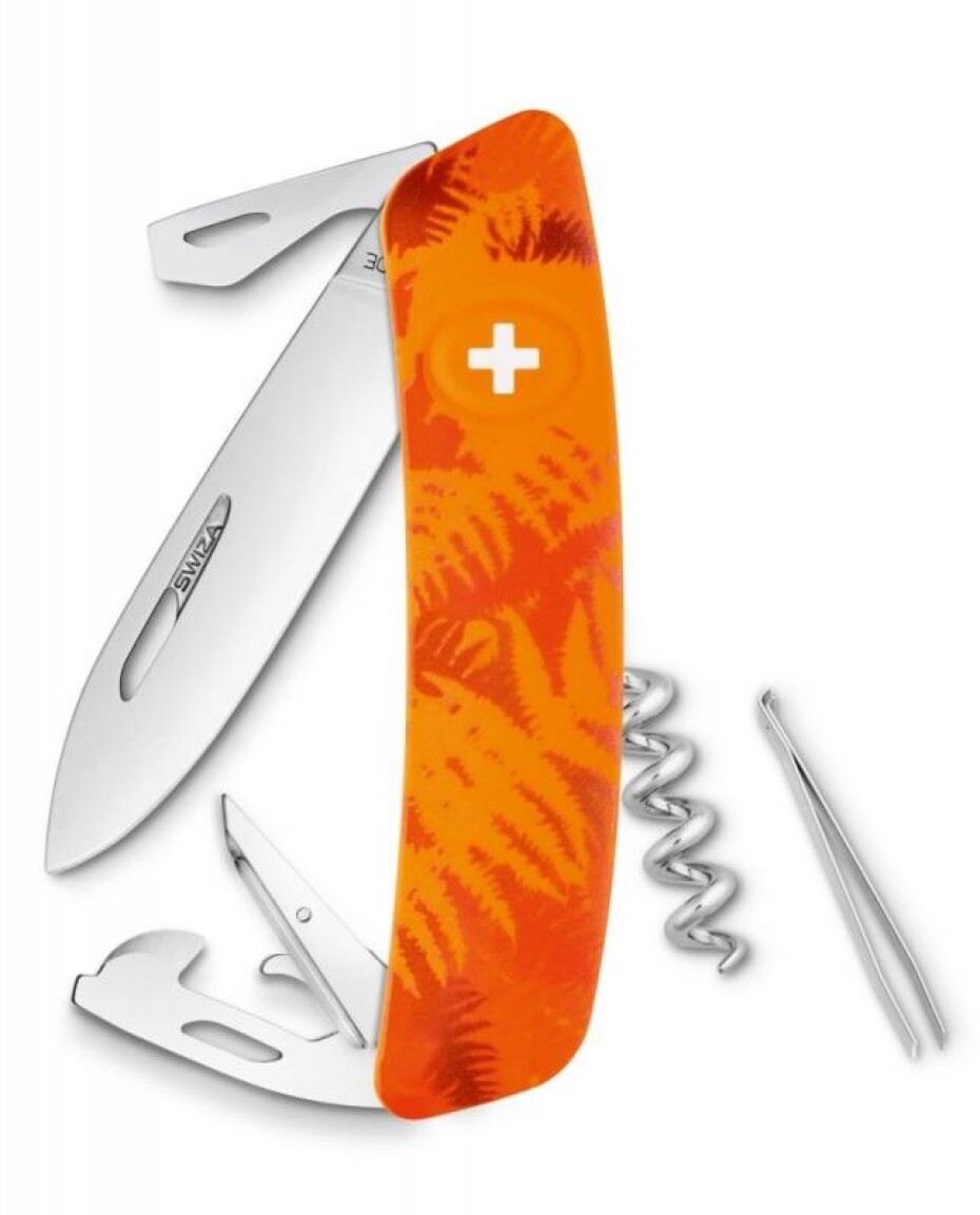 Swiza kapesní nůž D03 Standard Camo Filix orange - main (0)