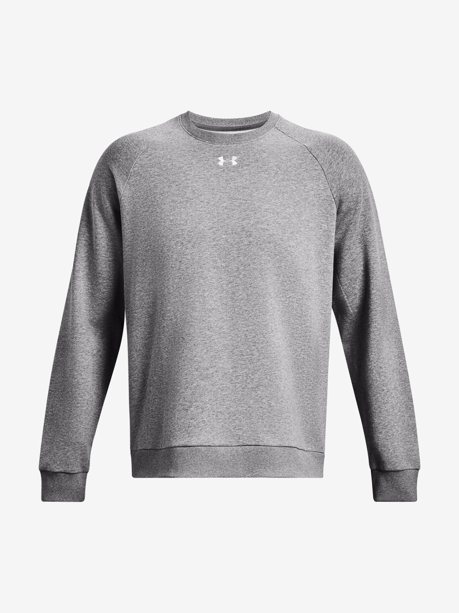 Pánská mikina Under Armour  Rival Fleece Crew-GRY XXL - main (4)