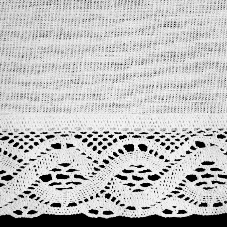 ArtFir Krátká záclona VINCE P | bílá 150 x 40 cm - main (3)