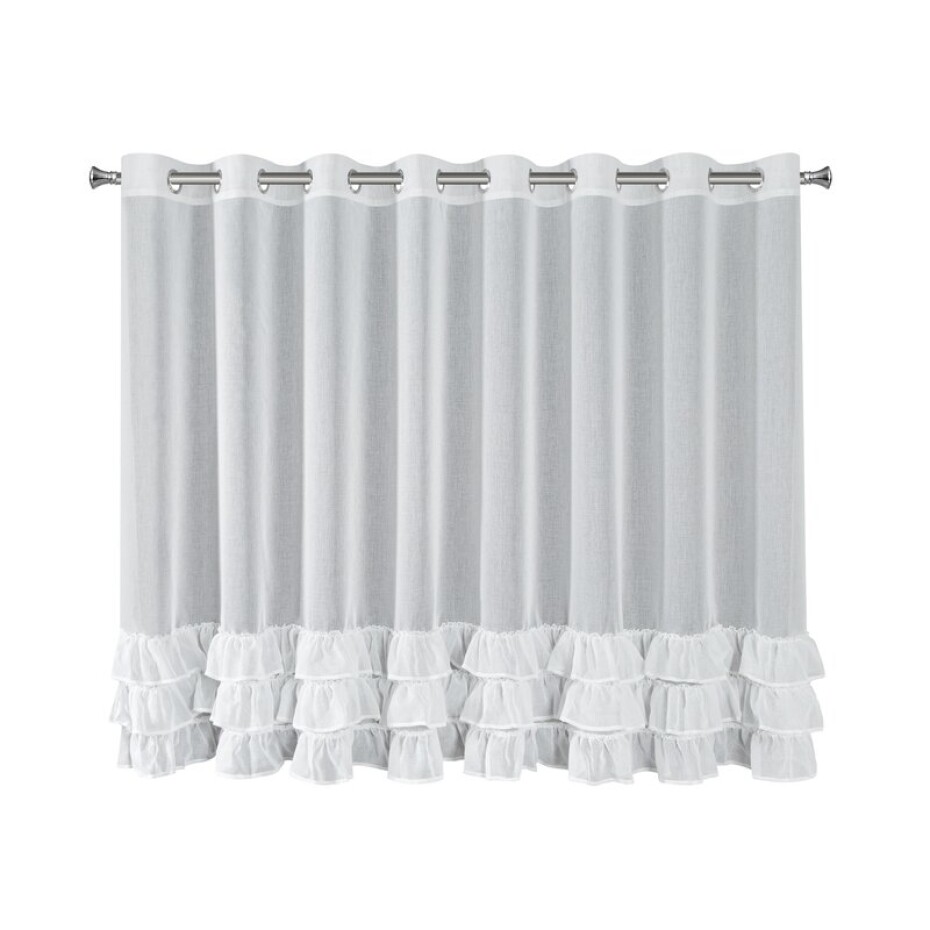 ArtFir Záclona DANI 2 K | bílá 300 x 150 cm - main (2)
